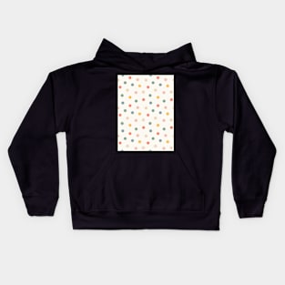 Sweet Minimal Polka Dot Pattern Kids Hoodie